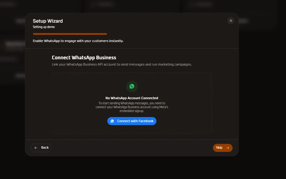 Connect WhatsApp Business