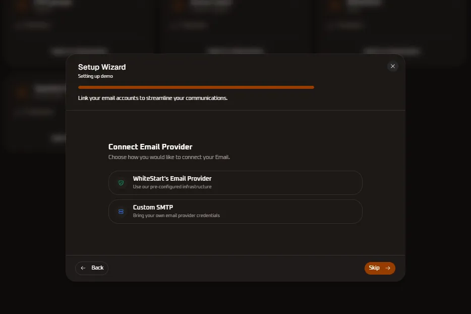 Connect Email Provider