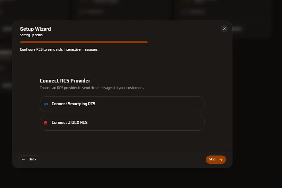 Connect RCS Provider