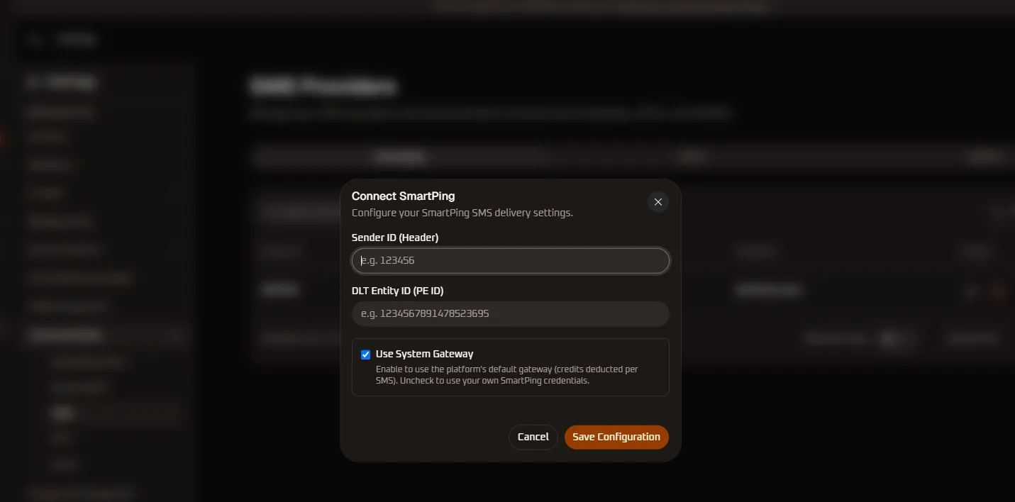 Connect SmartPing