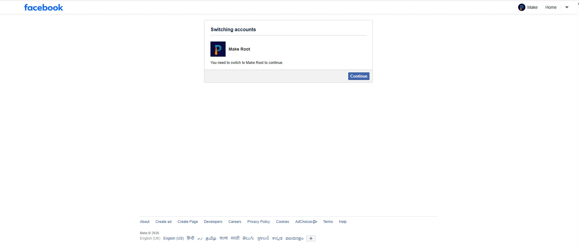 Facebook OAuth Authorization
