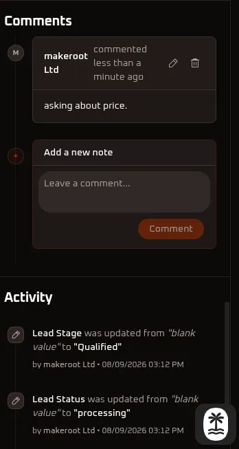 WhiteStart Instagram Comments &amp; Activity